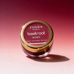 Zoura 100% Natural Beetroot Lip Balm And Tint