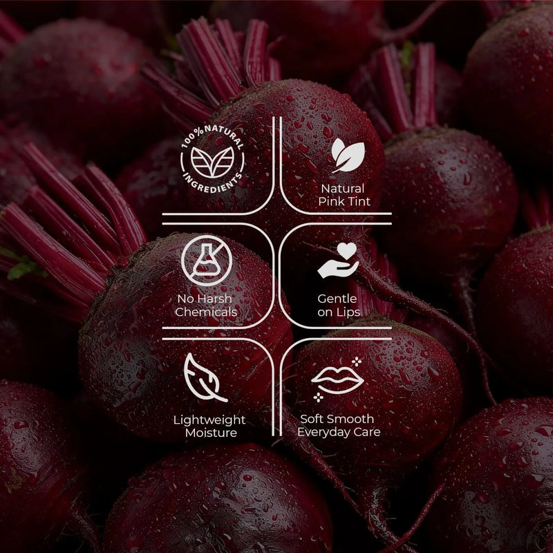 Zoura 100% Natural Beetroot Lip Balm And Tint