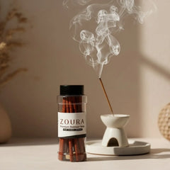 Texture and detailing of Zoura bakhoor sticks