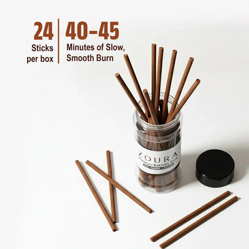 Packaging image of Zoura premium bakhoor sticks