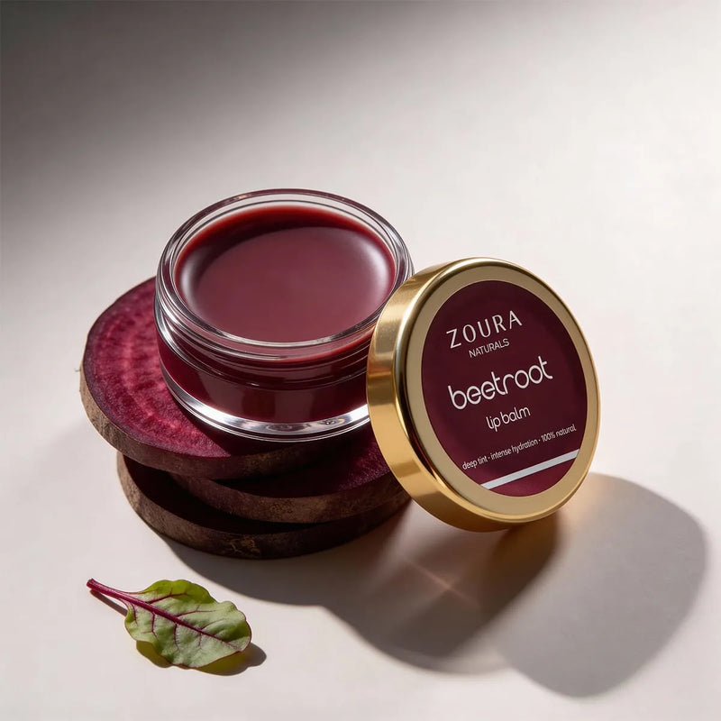 Zoura 100% Natural Beetroot Lip Balm And Tint
