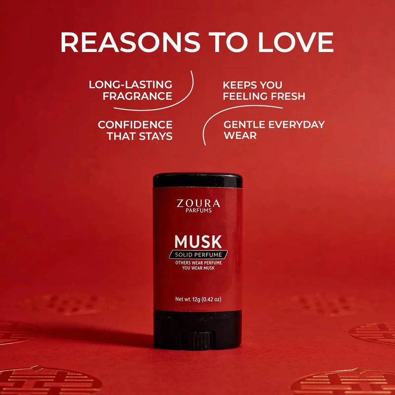 Musk Luxury Fragrance Solid Perfume Stick–Unisex Perfume
