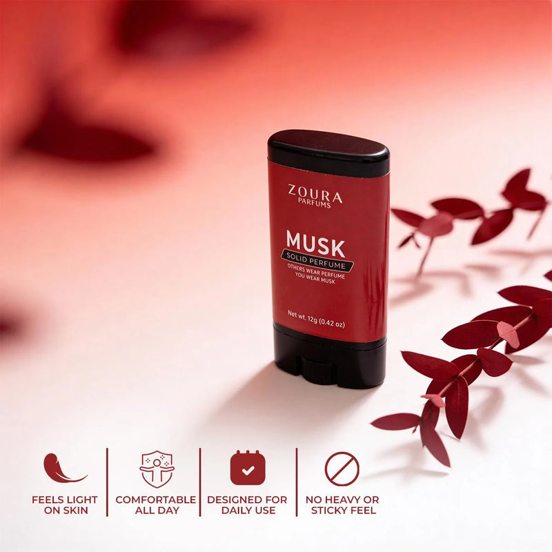 Musk Luxury Fragrance Solid Perfume Stick–Unisex Perfume