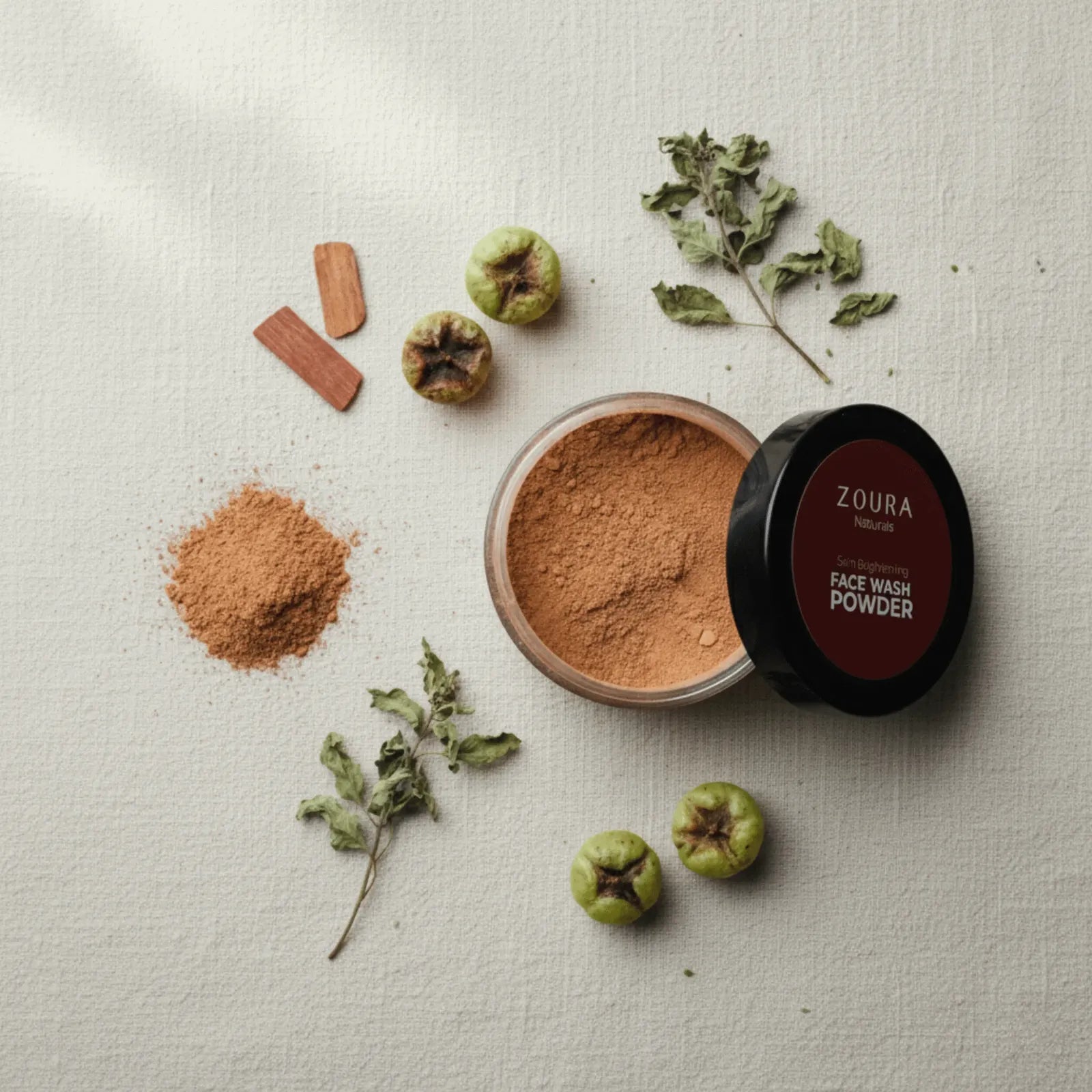 Skin Brightening Herbal Face Wash Powder Lifestyle Image