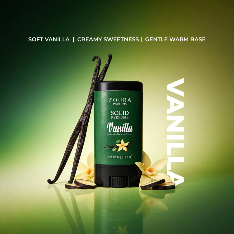 Vanilla Luxury Fragrance Solid Perfume Stick–Unisex Perfume