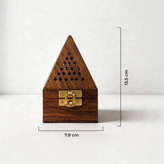 Premium Wooden Bakhoor Burner Box ZOURA