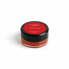 Zoura Parfums Amber Bloom Unisex Solid Perfume jar, non-alcoholic solid fragrance