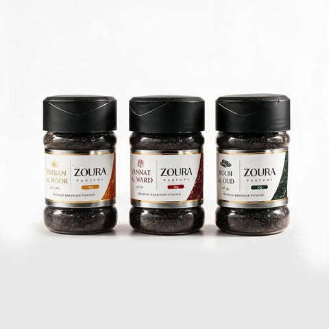 Diwan Bakhoor Trio (3 x 30g) | Premium Bakhoor Chips Collection