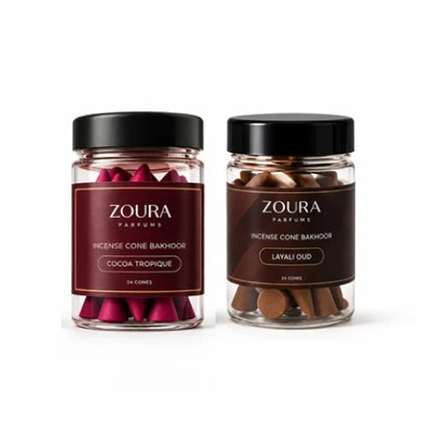 Oud Al Layl Bakhoor Incense Cones Duo Combo