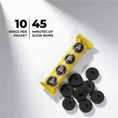 Zoura quick-lighting charcoal tablets for self-lighting incense and bakhoor
