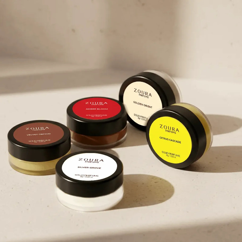 Zoura Signature Solid Perfume Set of 5