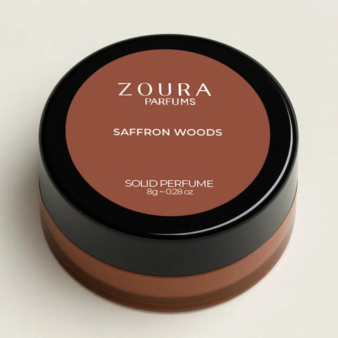 Saffron Woods  Luxury Fragrance Solid Perfume–Unisex Perfume